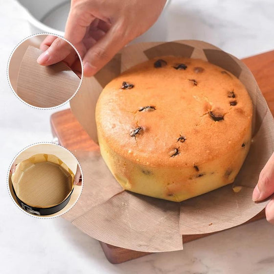 Återanvändbart och Hållbart Pappersark för Tårtsläpp