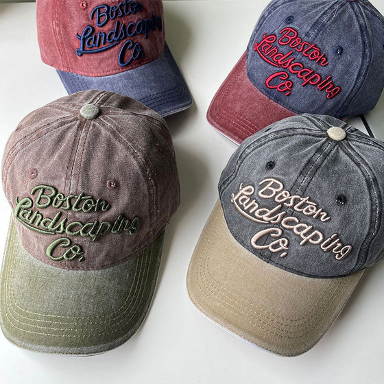 Broderad baseballkeps