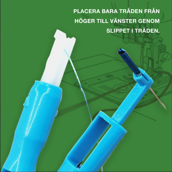 Automatisk symaskin trädare