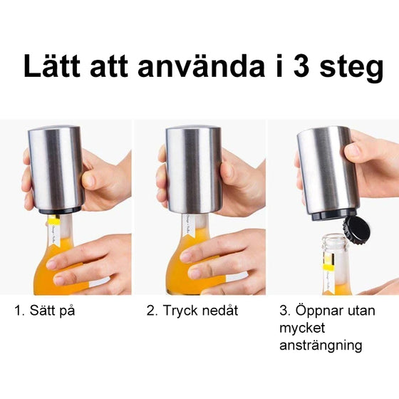 Automatisk magnet öl flasköppnare