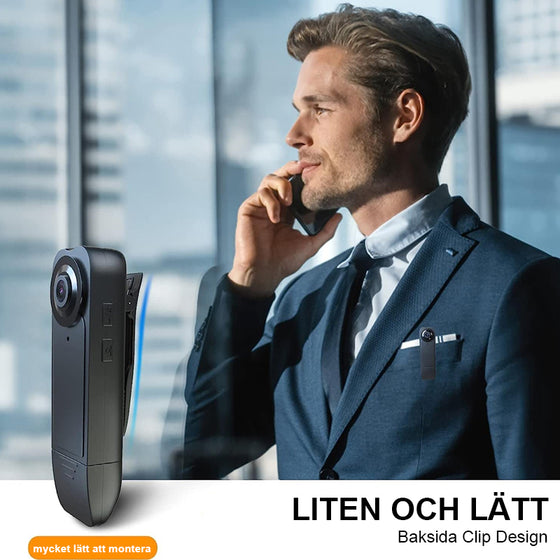 Mini kroppskamera videobandspelare