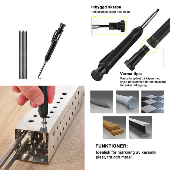 Multifunktions konstruktionspenna