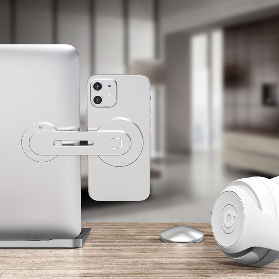 Magnativ telefonhållare för bärbar dator