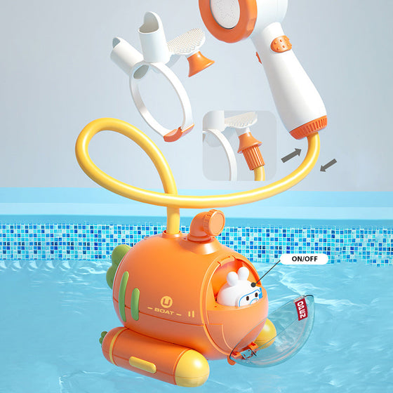 Elektriska ubåtarduschleksaker för barn