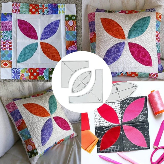 Quick curve quilt malluppsättning