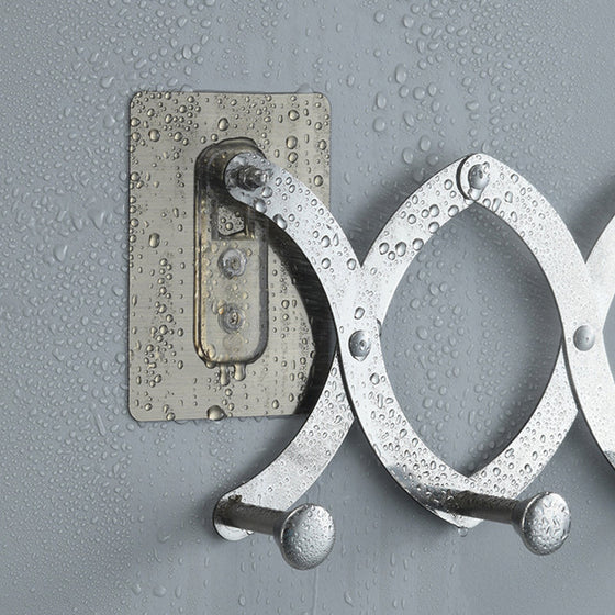 Hopfällbar Klädhängare i Rostfritt Stål