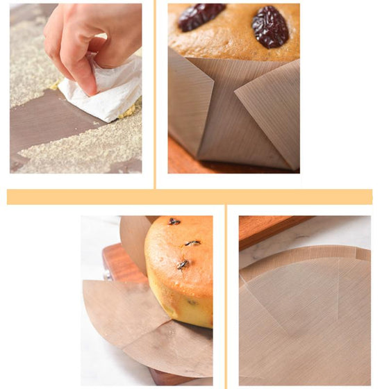 Återanvändbart och Hållbart Pappersark för Tårtsläpp