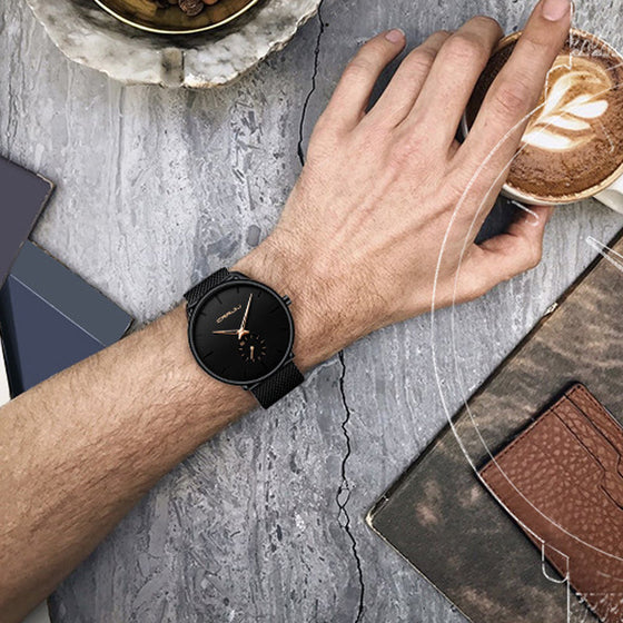 Casual personlighetsklocka