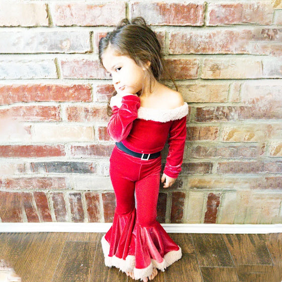 Santa Baby jultema Holiday Bell Set