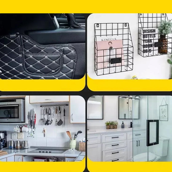 Multifunktionella spännen för bilmattor (10 st)