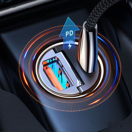 30Ｗ Snabb billaddare