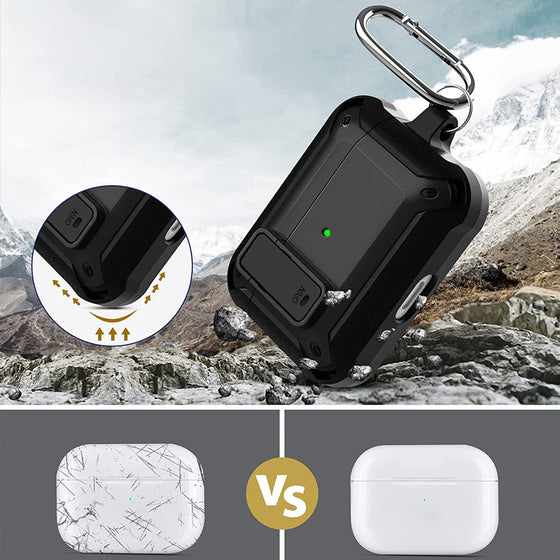 Coolt hörlursskydd med säkerhetsspärr