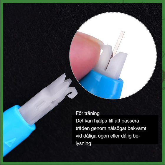 Automatisk symaskin trädare