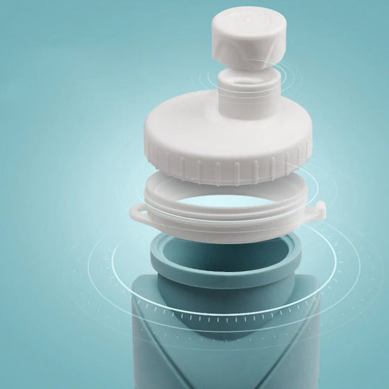 Återanvändbar hopfällbar kopp