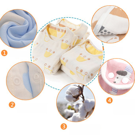 Sovsäck i bomull för baby och småbarn