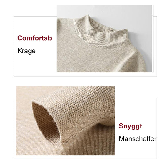 Halv Polotröja Fleece för Män