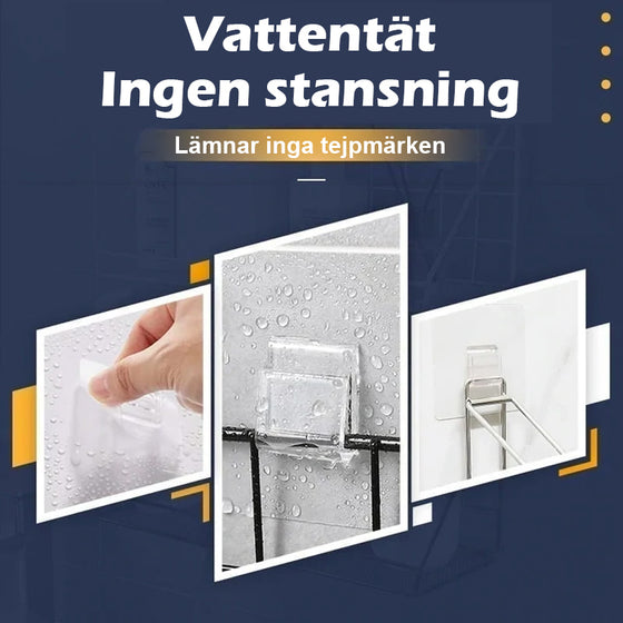 Hålfri spikkrok väggupphängningsapparat