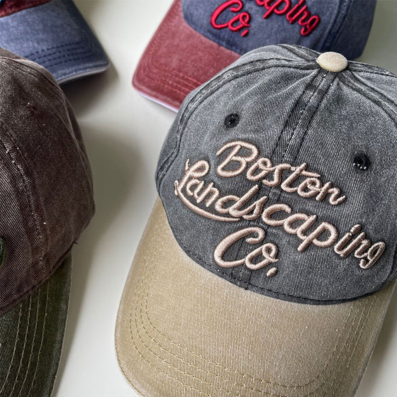 Broderad baseballkeps