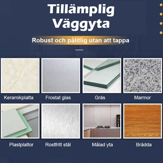 Hålfri spikkrok väggupphängningsapparat