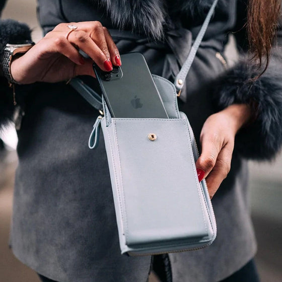 Premium crossbody telefonväska