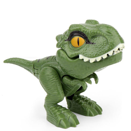 Fingerbitande dinosaurier actionfigurer
