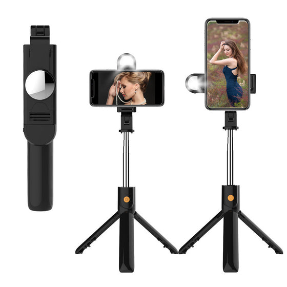 Bluetooth-fjärrkontroll Selfie Stick-stativ