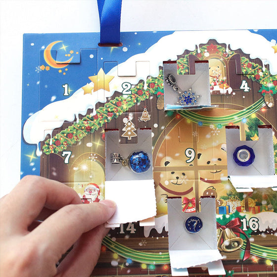 24-dagars nedräkningskalender DIY Jul Adventskalender Armbandssats