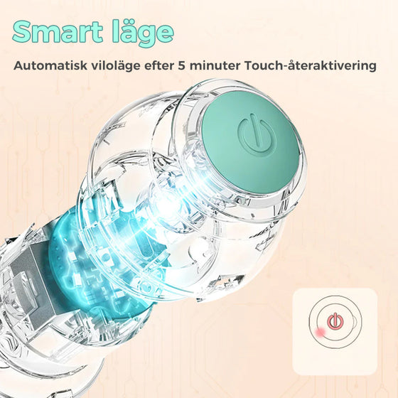 Smart självrullande boll