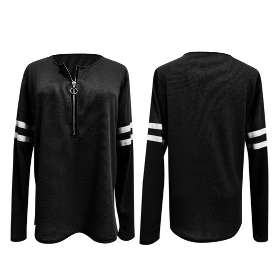 Termisk V-ringad tunika med långärmade skjortor