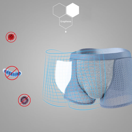 Nylon Ice Silk Andningsbara Herrunderkläder