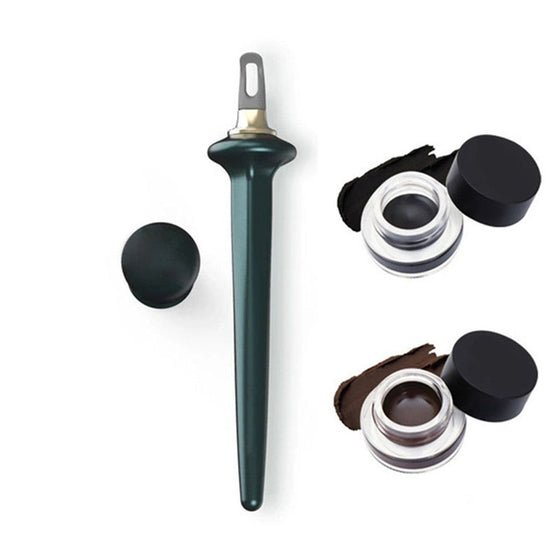 Enkel No-Skip Eyeliner (med borste)