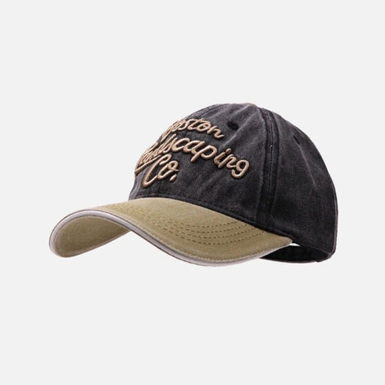 Broderad baseballkeps