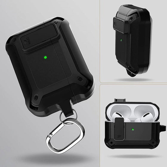 Coolt hörlursskydd med säkerhetsspärr