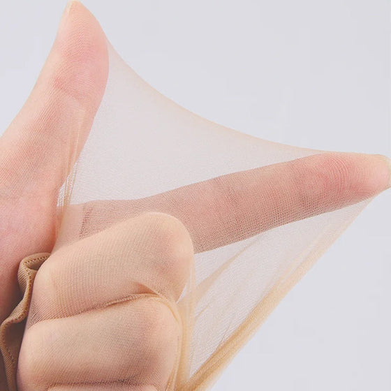 Ankelhöga skira strumpor för kvinnor (10 par)