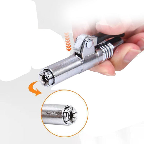 Starkt lås på fettkopplingar med 18 tums fjäderflexslang