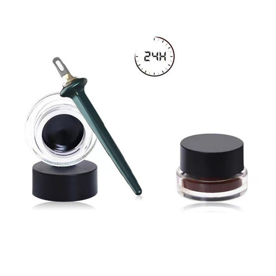 Enkel No-Skip Eyeliner (med borste)