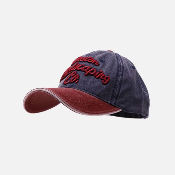 Broderad baseballkeps