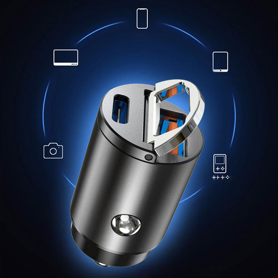 30Ｗ Snabb billaddare