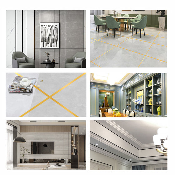 Vacker sömklistermärke för kakeltak