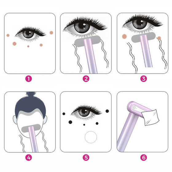 Microcurrent ansiktsmassageverktyg