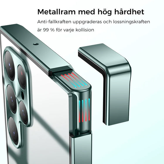 Magnetisk Magsafe metallfodral för Samsung