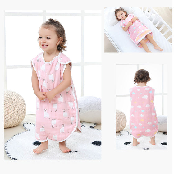 Sovsäck i bomull för baby och småbarn