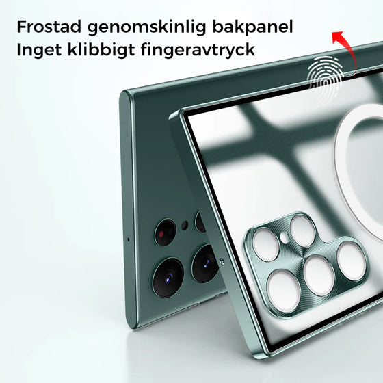 Magnetisk Magsafe metallfodral för Samsung