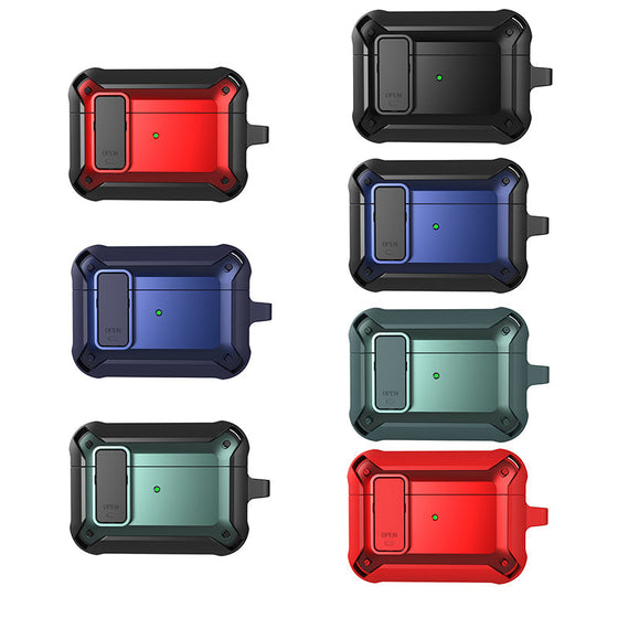 Coolt hörlursskydd med säkerhetsspärr