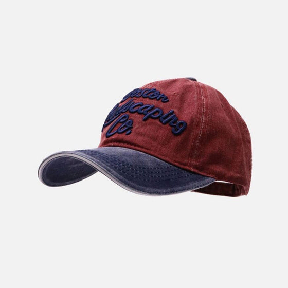 Broderad baseballkeps