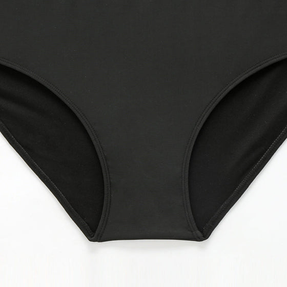 Baddräkt med delad kjol