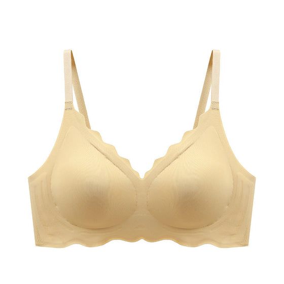 Andningsbar sömlös trådfri bh