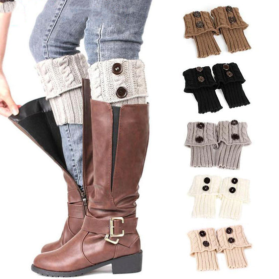 Stickade boot toppers