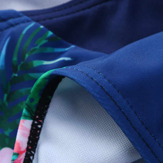 Bikiniset med blommönster