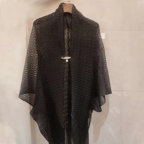 Franssjal med solkräm